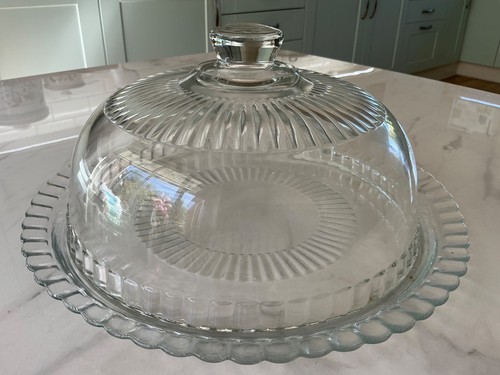 Vintage french arcoroc - french, large