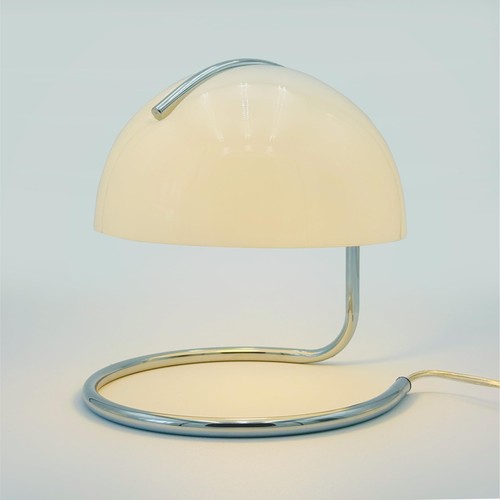 Chrome bauhaus mushroom table - chrome,