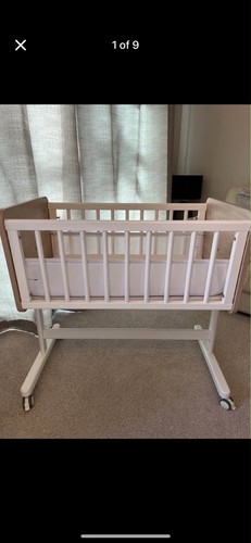 Boori neat bedside crib - bedside, with