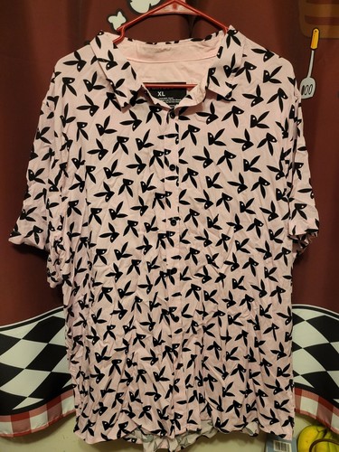 Playboy hawaiian shirt - shirt, rayon