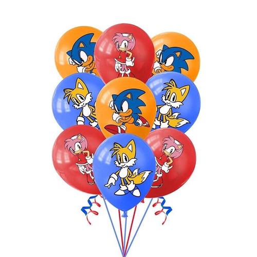 Sonic the hedgehog balloons - the,