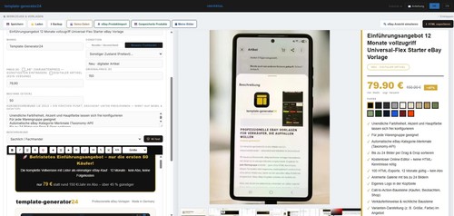 Ebay templates professional - ebay, templates,