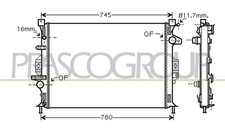 SKODA OCTAVIA III 2012- Radiator (Petrol & Diesel Models)