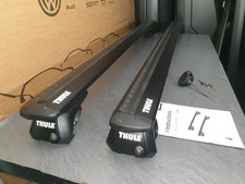 GENUINE THULE ROOF BARS WINGBAR EVO 7113 RACK VW TIGUAN MK2 TOURAN TOUAREG KAROQ