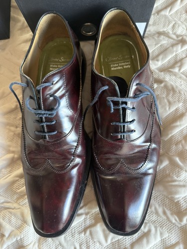 Mens oliver sweeney burgundy - oliver,