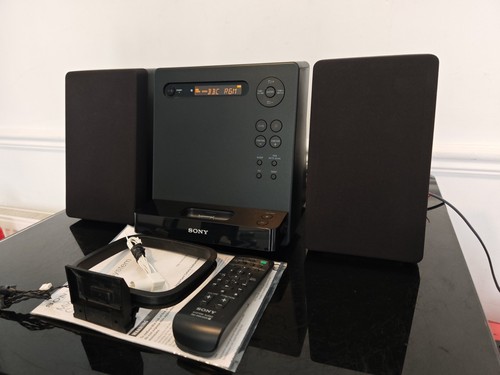 Sony micro hifi - fm, mp3