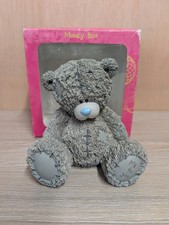 Boxed Blue Nose Me To You Money Box Tatty Teddy Christmas Gift Bear Collectable