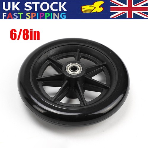 Wheelchair front castor wheels - front,