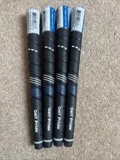 Golf Pride CP2 Wrap Midsize Golf Grips X4 Brand New Black/white/blue