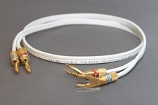 Van den Hul Snowline Speaker Cable - 3.0m Pair - with VDH DIY Banana Plugs