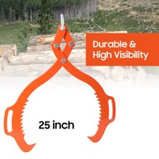 25" LOG TONGS, LOG PINCER, LOG GRAB, LOG PULLER, SKIDDING TONG, FOREST HAULER UK