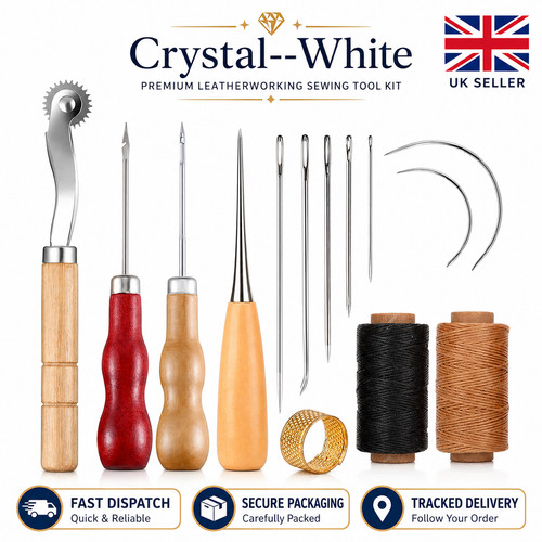 Leather sewing kit hand - leather,