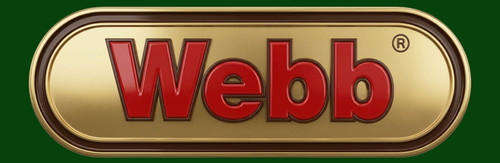 Webb mower sticker label decal - sticker,