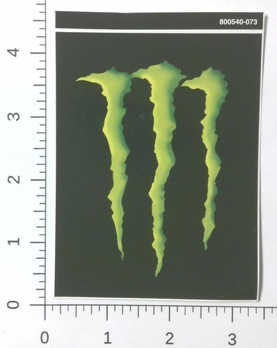 Monster energy claw logo - logo, green