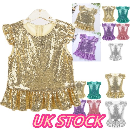 Girls short flutter sleeve - girls~short,