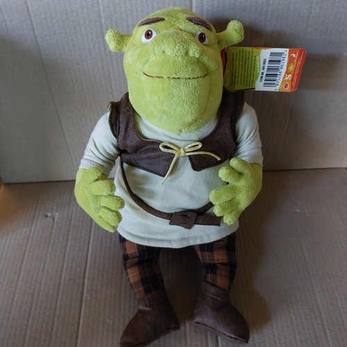 Shrek plushy with tags - with,