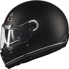 MT Jarama SV Retro Motorcycle Motorbike Full Face Helmet - Matt Black