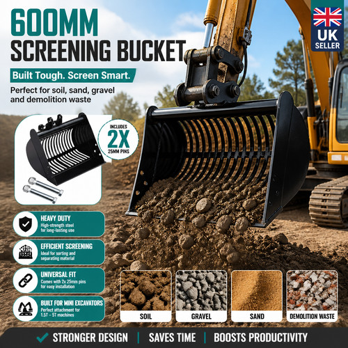 600mm sieve riddle screening - 600mm,