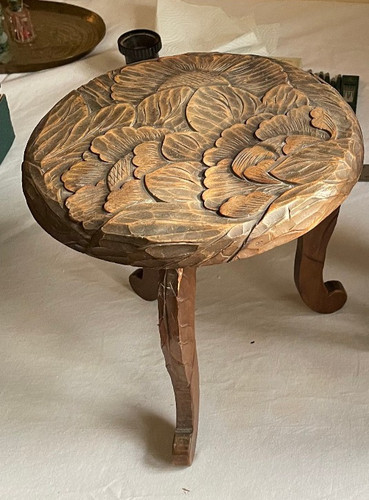 Small antique liberty - small, carved