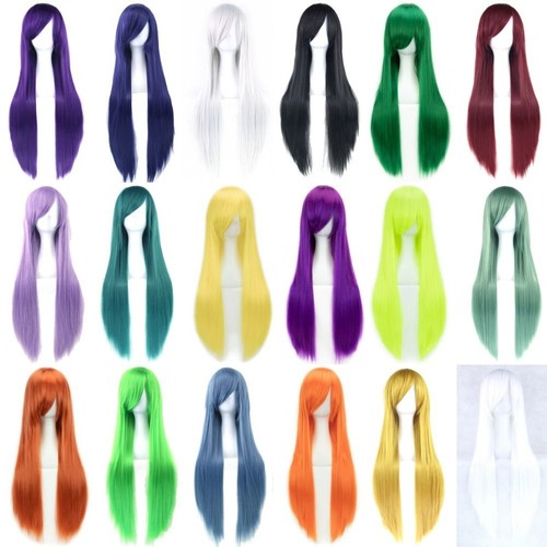 Long synthetic hair cosplay - synthetic,