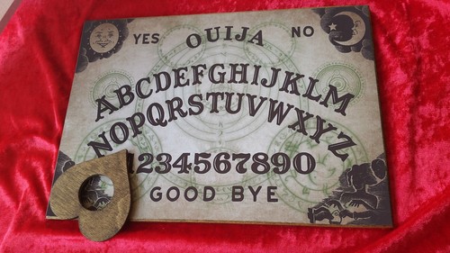 Wooden ouija board - ouija,