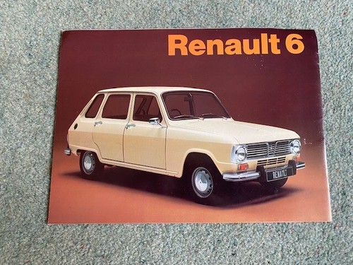 Renault brochure 1972 uk - 6, 12/1972