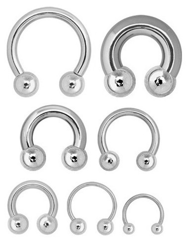 Horseshoe ring circular - horseshoe,