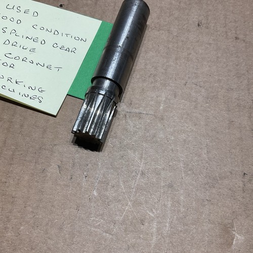 Used splined pinion for table - splined,