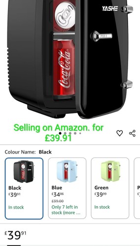 Yashe mini fridge liter - fridge,, liter/6
