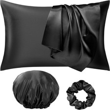 Satin Pillowcases 2 Pack Silk