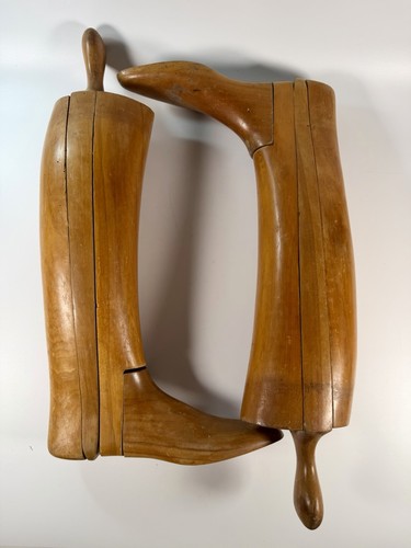 Large vintage wooden - vintage, boot