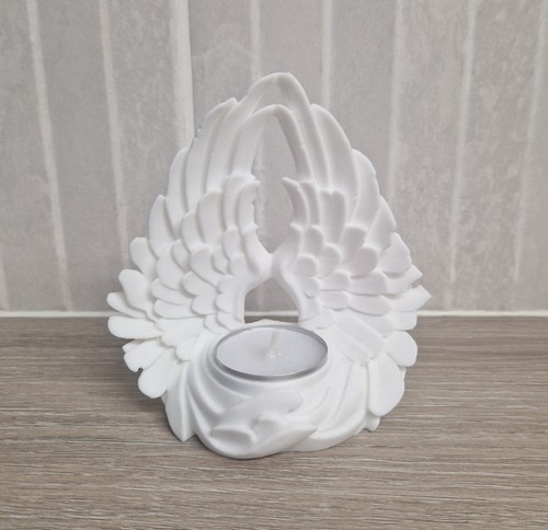 Angel wings candle holder - angel,