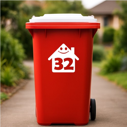 Personalised wheelie bin - personalised,