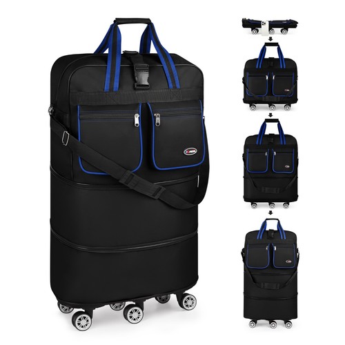 Expandable rolling duffle bag - rolling,