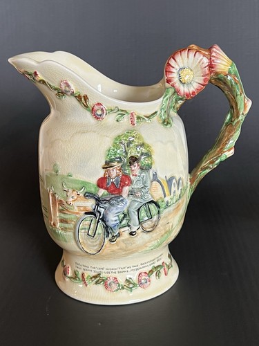 Crown devon musical jug - crown,