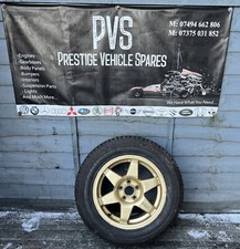 Revolution Millenium Motorsport Alloy Wheel 15x7  Gold for Subaru GC8 Impreza 15