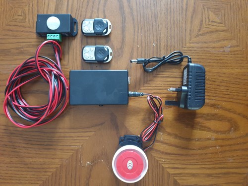 Motion sensor alarm - sensor, 12v/240v