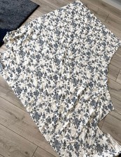 White and Blue Floral Toile de