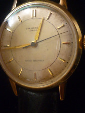 JW Benson 9ct gold Gents Wristwatch 1958
