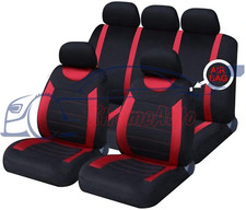 Sporty To Fit Vauxhall Corsa Astra Mokka Zafira Insignia Car Seat Covers In Red