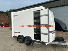 New Brian James 3m x 1.6m Box Trailer  + Go Kart Shelves, Tyre Racks 2,700kg