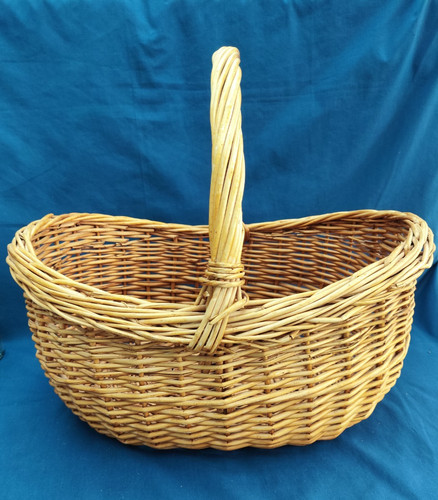 Vintage french wicker - wicker, large