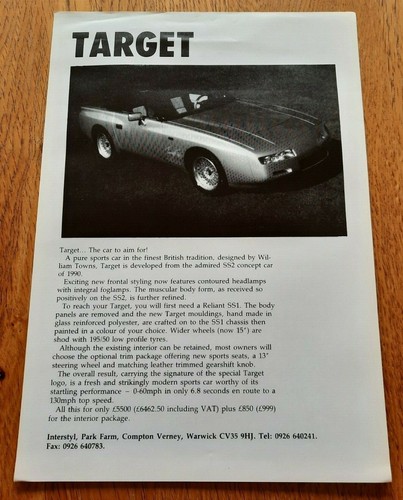 Interstyl target car sales - target,