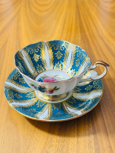 Vintage paragon fruit teacup - vintage,