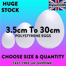 30mm to 300mm Polystyrene EGGS