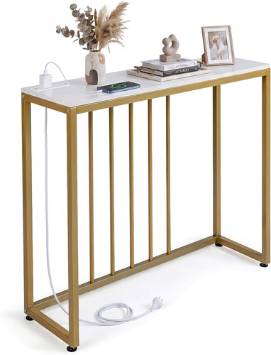 Console table with charging - table,