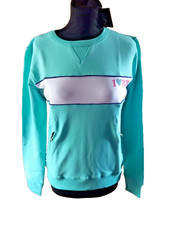 Psycho Cowboy Aqua Pull On Cotton Sweatshirt  Medium  UK 10  Brand New with Tag