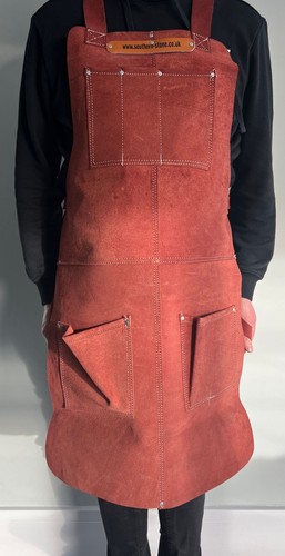 Leather welder apron - leather, welder's