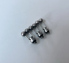 3 Steve Neville Stainless Hinged Ball Clips | 2BA Bobbin Line Clips Matrix Solar