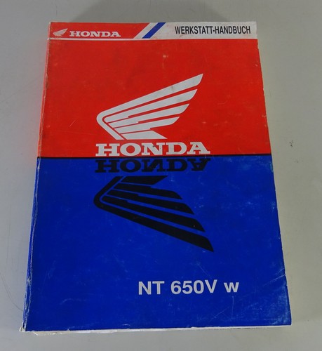 Workshop manual honda 650 v - manual, nt